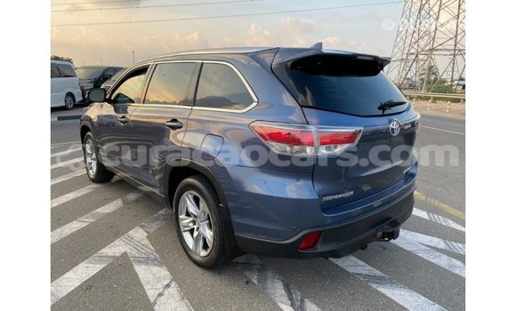 Buy Import Toyota Highlander Blue Car in Import - Dubai in Curacao Buy Import Toyota Highlander Blue Car in Import - Dubai in Curacao