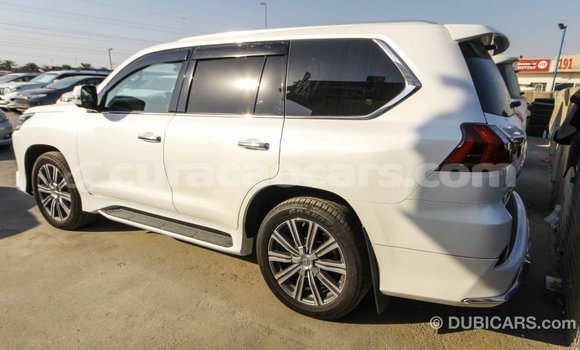 Buy Import Lexus LX White Car in Import - Dubai in Curacao