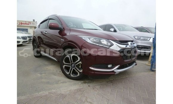 Buy Import Honda Vezel Red Car in Import - Dubai in Curacao
