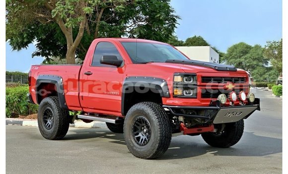 Buy Import Chevrolet Silverado Red Car in Import - Dubai in Curacao