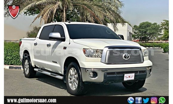 Buy Import Toyota Tundra White Car in Import - Dubai in Curacao