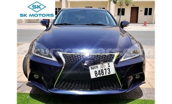 Buy Import Lexus IS Blue Car in Import - Dubai in Curacao