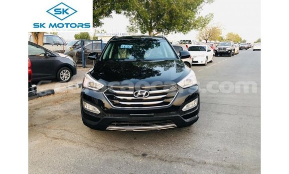Buy Import Hyundai Santa Fe Black Car in Import - Dubai in Curacao