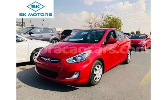 Buy Import Hyundai Accent Red Car in Import - Dubai in Curacao