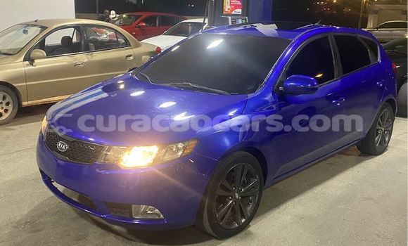 Buy Used Kia Forte Blue Car in Barber in Curacao