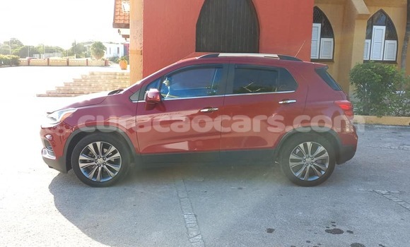 Buy Used Chevrolet Tracker Red Car in Import - Dubai in Curacao