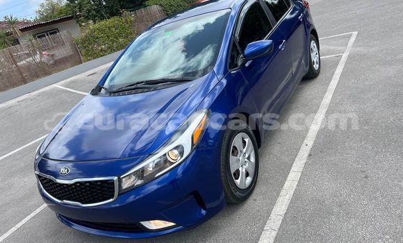Buy Used Kia Forte Blue Car in Dorp Soto in Curacao