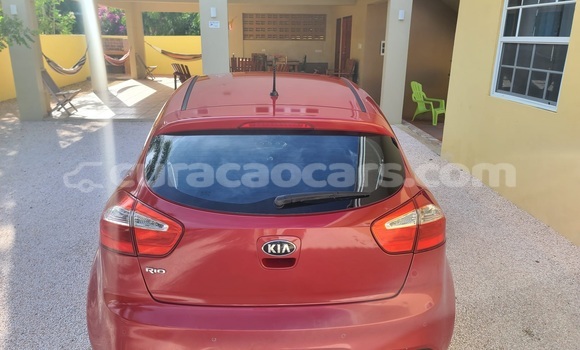 Buy Used Kia Rio Red Car in Willemstad in Curacao Buy Used Kia Rio Red Car in Willemstad in Curacao