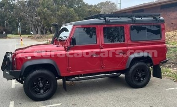 Buy Used Land Rover Defender Red Car in Willemstad in Curacao Buy Used Land Rover Defender Red Car in Willemstad in Curacao