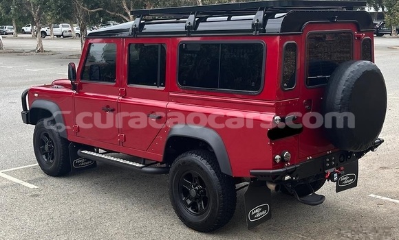 Buy Used Land Rover Defender Red Car in Willemstad in Curacao Buy Used Land Rover Defender Red Car in Willemstad in Curacao