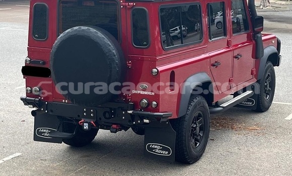Buy Used Land Rover Defender Red Car in Willemstad in Curacao Buy Used Land Rover Defender Red Car in Willemstad in Curacao