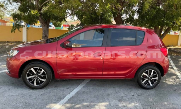 Buy Used Renault Sandero Red Car in Willemstad in Curacao Buy Used Renault Sandero Red Car in Willemstad in Curacao