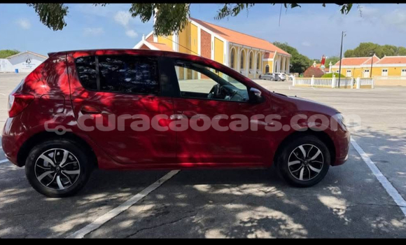 Buy Used Renault Sandero Red Car in Willemstad in Curacao Buy Used Renault Sandero Red Car in Willemstad in Curacao