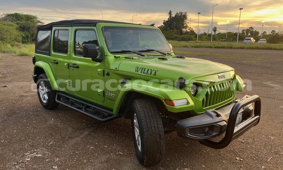 Buy Used Jeep Wrangler Green Car in Willemstad in Curacao