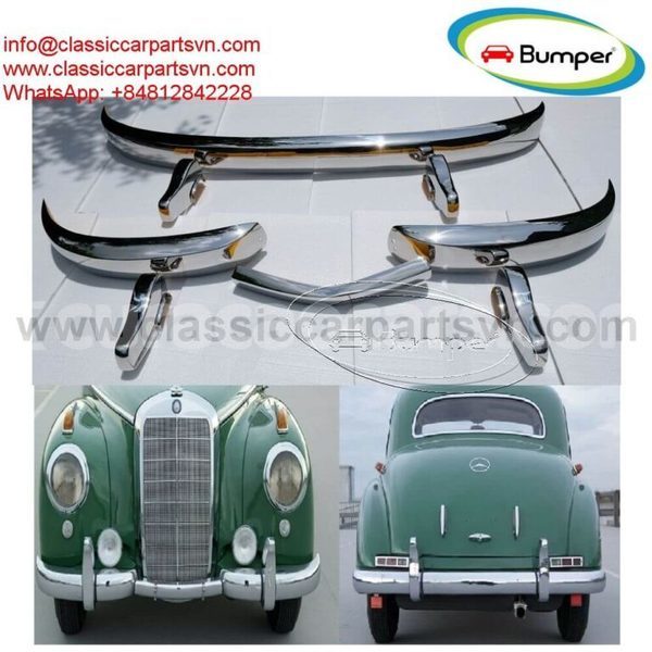 Big with watermark mercedes adenauer w186 300 bumpers 1951 1957 1