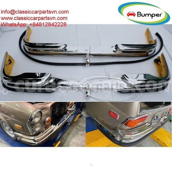 Big with watermark mercedes w111 w112 280se coupe cabrio bumpers 1