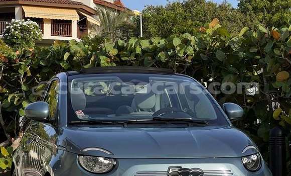 Buy Used Fiat 500 Blue Car in Sabana Westpunt in Curacao