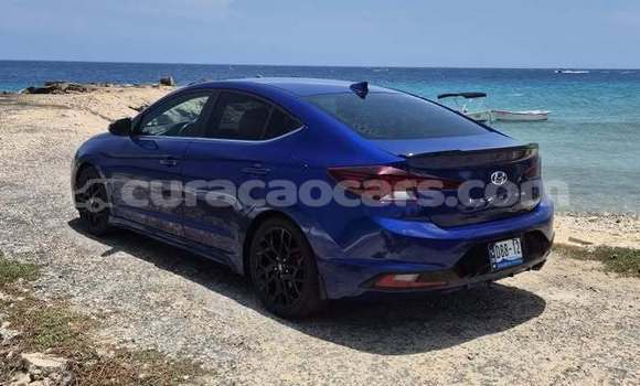Buy Used Hyundai Elantra Blue Car in Lagún in Curacao