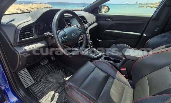 Buy Used Hyundai Elantra Blue Car in Lagún in Curacao Buy Used Hyundai Elantra Blue Car in Lagún in Curacao