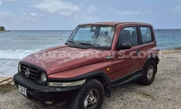 Buy Used SsangYong Korando Red Car in Sabana Westpunt in Curacao