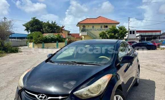 Buy Used Hyundai Elantra Black Car in Sabana Westpunt in Curacao