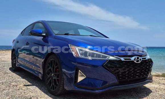Buy Used Hyundai Elantra Blue Car in Willemstad in Curacao Buy Used Hyundai Elantra Blue Car in Willemstad in Curacao