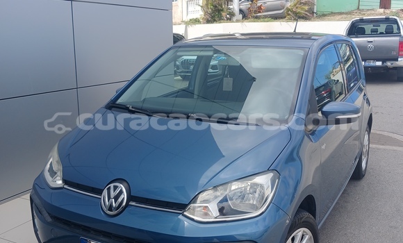 Buy Used Volkswagen up! Blue Car in Willemstad in Curacao
