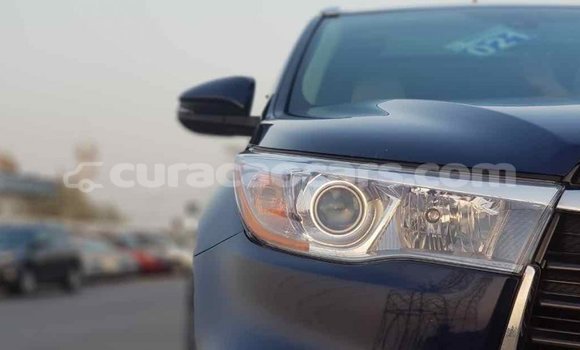 Buy Import Toyota Highlander Blue Car in Import - Dubai in Curacao Buy Import Toyota Highlander Blue Car in Import - Dubai in Curacao