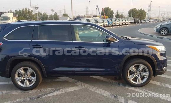 Buy Import Toyota Highlander Blue Car in Import - Dubai in Curacao Buy Import Toyota Highlander Blue Car in Import - Dubai in Curacao