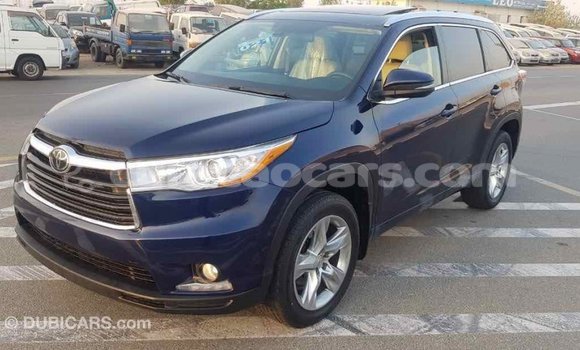 Buy Import Toyota Highlander Blue Car in Import - Dubai in Curacao Buy Import Toyota Highlander Blue Car in Import - Dubai in Curacao