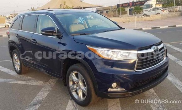 Buy Import Toyota Highlander Blue Car in Import - Dubai in Curacao Buy Import Toyota Highlander Blue Car in Import - Dubai in Curacao