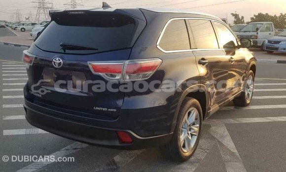 Buy Import Toyota Highlander Blue Car in Import - Dubai in Curacao Buy Import Toyota Highlander Blue Car in Import - Dubai in Curacao