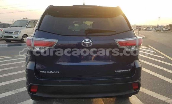 Buy Import Toyota Highlander Blue Car in Import - Dubai in Curacao Buy Import Toyota Highlander Blue Car in Import - Dubai in Curacao